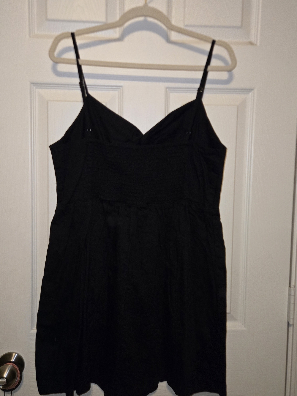 Old Navy Black Twist-Front Spaghetti Strap Romper - Picture 3 of 4